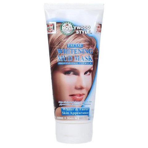 HOLLYWOOD WHITENINH MUD MASK WHITER & FAIRER 600GM - Nazar Jan's Supermarket