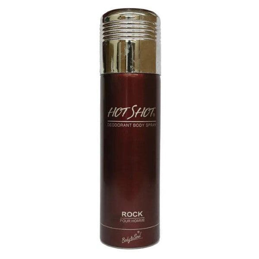 HOTSHOT ROCK DEODORANT BODY SPRAY 200ML - Nazar Jan's Supermarket