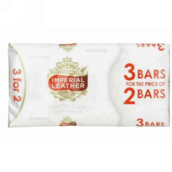 IMPERIAL LEATHER WHITE SOAP 3 100G - Nazar Jan's Supermarket