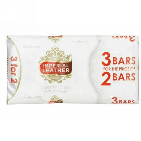 IMPERIAL LEATHER WHITE SOAP 3 100G - Nazar Jan's Supermarket