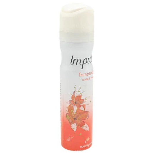 IMPULSE TEMPTATION VANILLA & PEACH 75ML - Nazar Jan's Supermarket