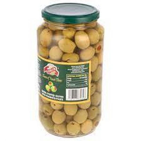 ITALIA GREEN STUFFED OLIVES 935GM - Nazar Jan's Supermarket