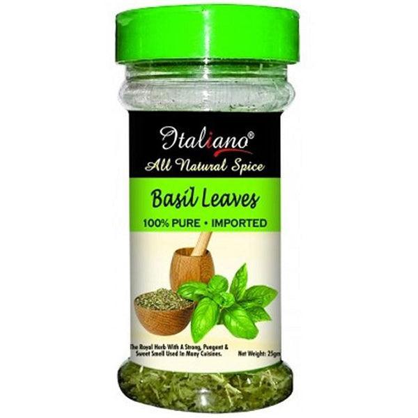 ITALIANO BASIL LEAVES 25G - Nazar Jan's Supermarket