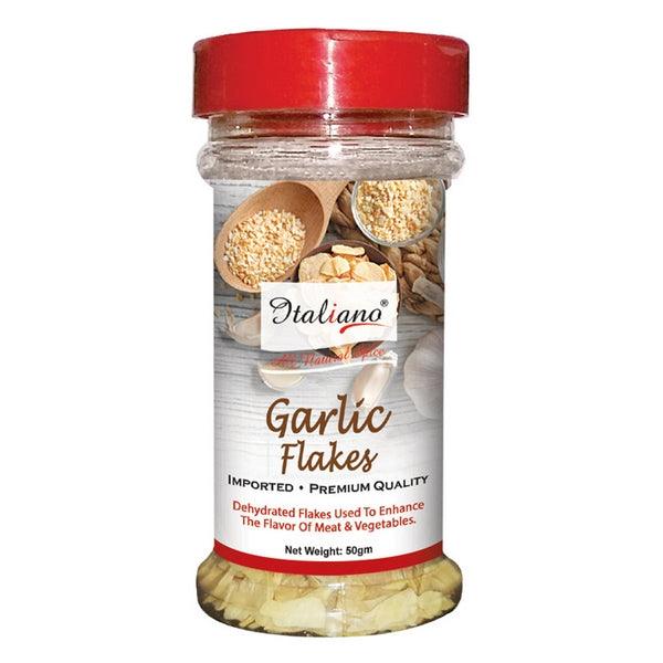 ITALIANO GARLIC FLAKES 50G - Nazar Jan's Supermarket