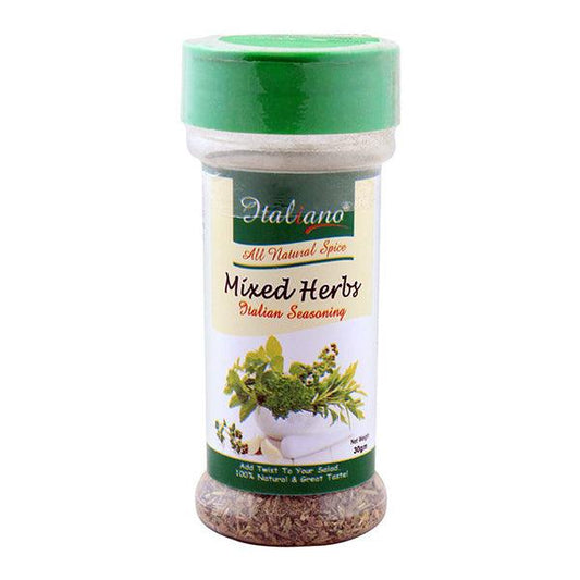 ITALIANO MIXED HERBS SEASONING 30GM - Nazar Jan's Supermarket