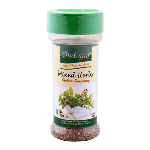 ITALIANO MIXED HERBS SEASONING 30GM - Nazar Jan's Supermarket