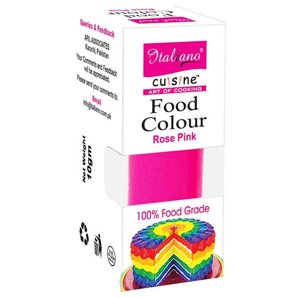 ITALIANO ROSE PINK FOOD COLOUR 10GM - Nazar Jan's Supermarket