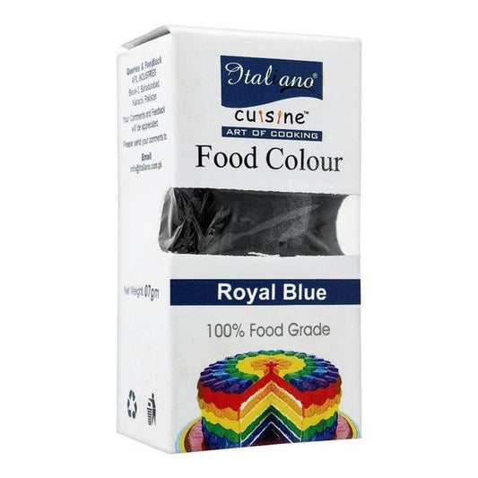 ITALIANO ROYAL BLUE FOOD COLOR 7GM - Nazar Jan's Supermarket