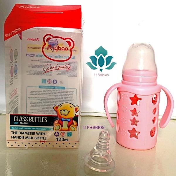 IYBAO BABY GLASS BOTTLES BPA FREE 210ML AYB9011 - Nazar Jan's Supermarket