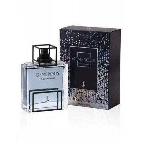 J. GENEROUS POUR HOMME 100ML - Nazar Jan's Supermarket