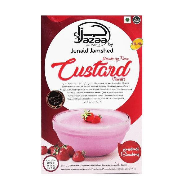 JAZAA STAWBERRY CUSTARD 250GM - Nazar Jan's Supermarket