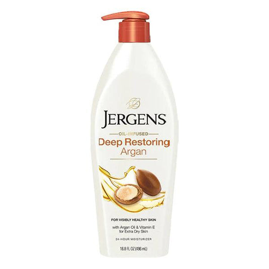 JERGENS DEEP RESTORING ARGAN B/L 400ML - Nazar Jan's Supermarket