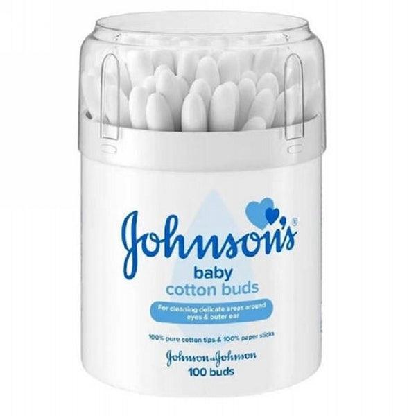 JOHNSONS BABY COTTON BUDS 100PCS - Nazar Jan's Supermarket