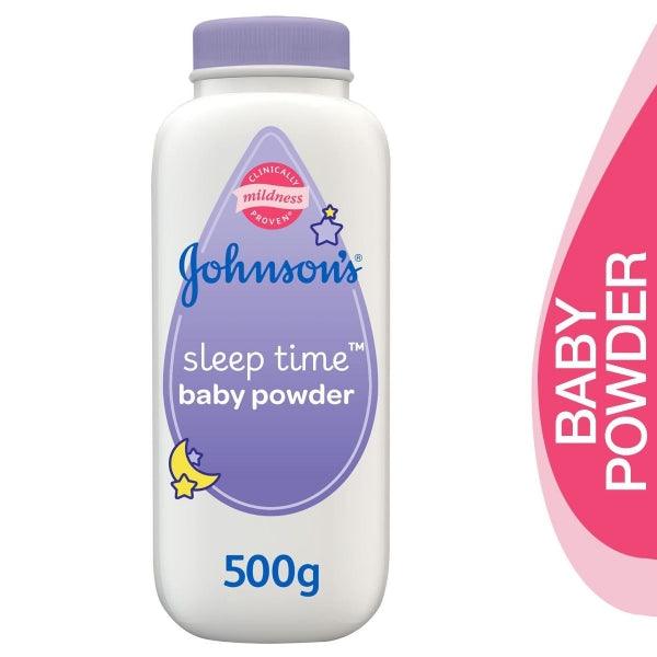 JOHNSONS BABY SLEEP TIME POWDER 500GM - Nazar Jan's Supermarket