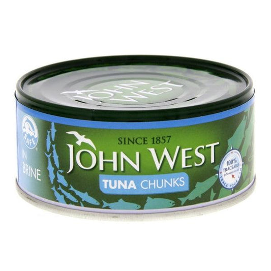 JOHNWEST TUNA CHUNKS IN BRINE 160GM - Nazar Jan's Supermarket