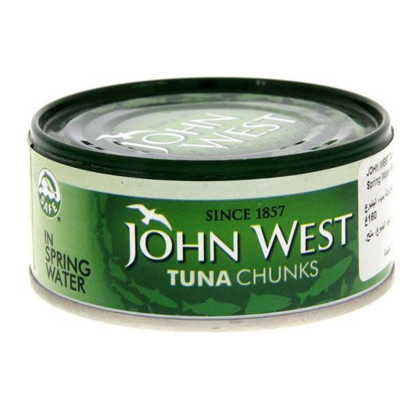 JOHNWEST TUNA CHUNKS IN SPRING WATER 160GM - Nazar Jan's Supermarket