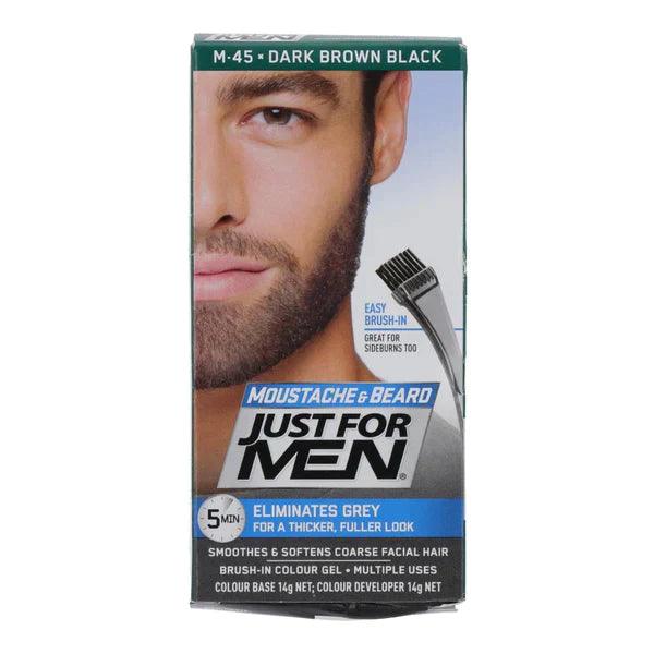 JUST FOR MAN BREAD COLOR DARK BROWN 28G - Nazar Jan's Supermarket