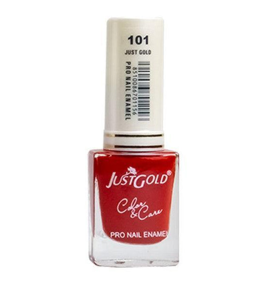 JUST GOLD COLOR & CARE NAILPOLISH 101 10ML - Nazar Jan's Supermarket