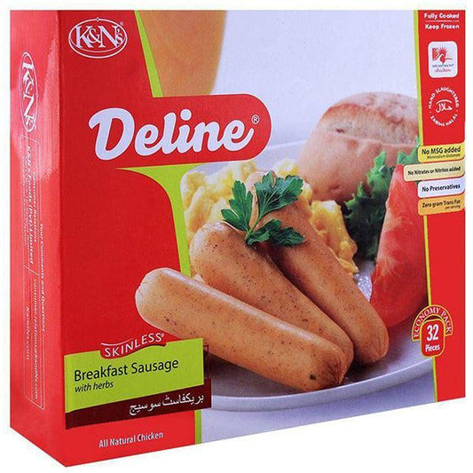 K&N BREAKFAST SAUSAGE WITH HERDS 32PCS 720G - Nazar Jan's Supermarket