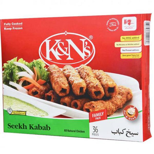 K&N SEEKH KABAB (FAMILY PACK) 36PCS 1080G - Nazar Jan's Supermarket