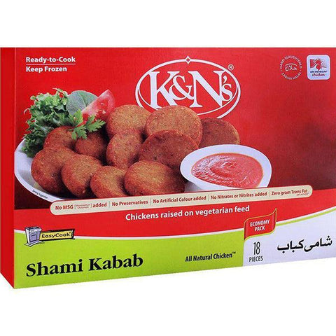 K&N SHAMI KABAB 18PCS 648GM - Nazar Jan's Supermarket