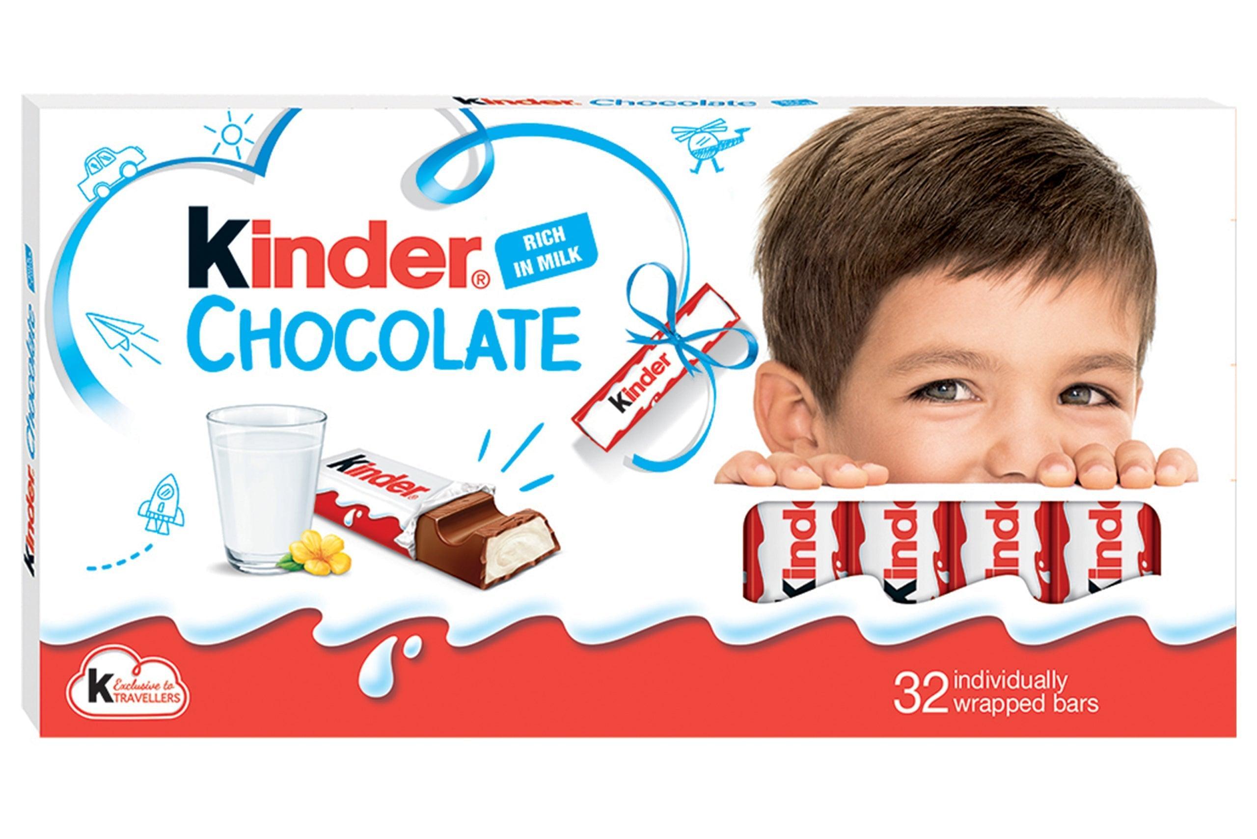 KINDER CHOCOLATE BARS 8PCS - Nazar Jan's Supermarket