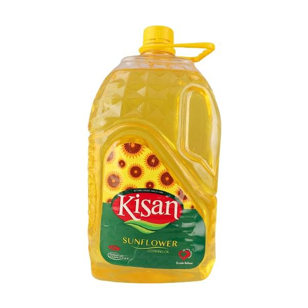 KISAN SUNFLOWER OIL 3LTR - Nazar Jan's Supermarket