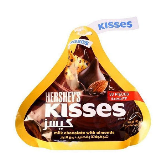 KISSES CHOCOLATE ALMOND 150GM - Nazar Jan's Supermarket