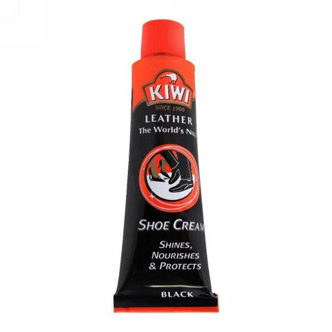 KIWI SHOE CREAM TUBE BLACK 45ML - Nazar Jan's Supermarket