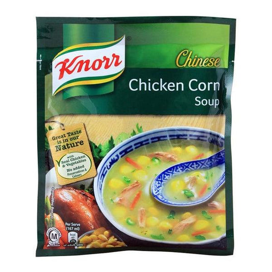 KNORR CHICKEN CORN SOUP 49G - Nazar Jan's Supermarket