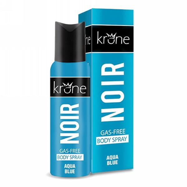 KRONE NOR GAS FREE BODY SPRAY AQUA BLUE 120ML - Nazar Jan's Supermarket