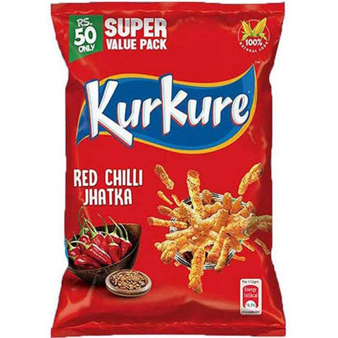 KURKURE RED CHILLI JHATKA 42GM - Nazar Jan's Supermarket