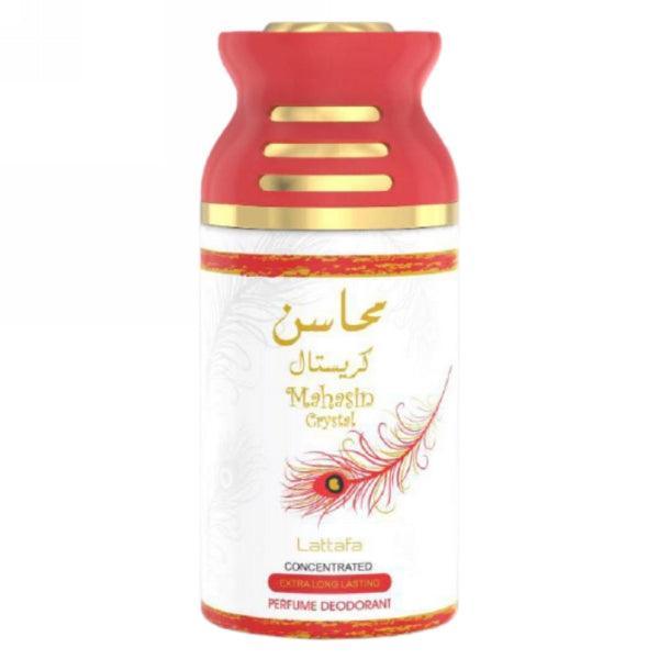 LATTAFA MAHASIN CRYSTAL B/S 250ML - Nazar Jan's Supermarket