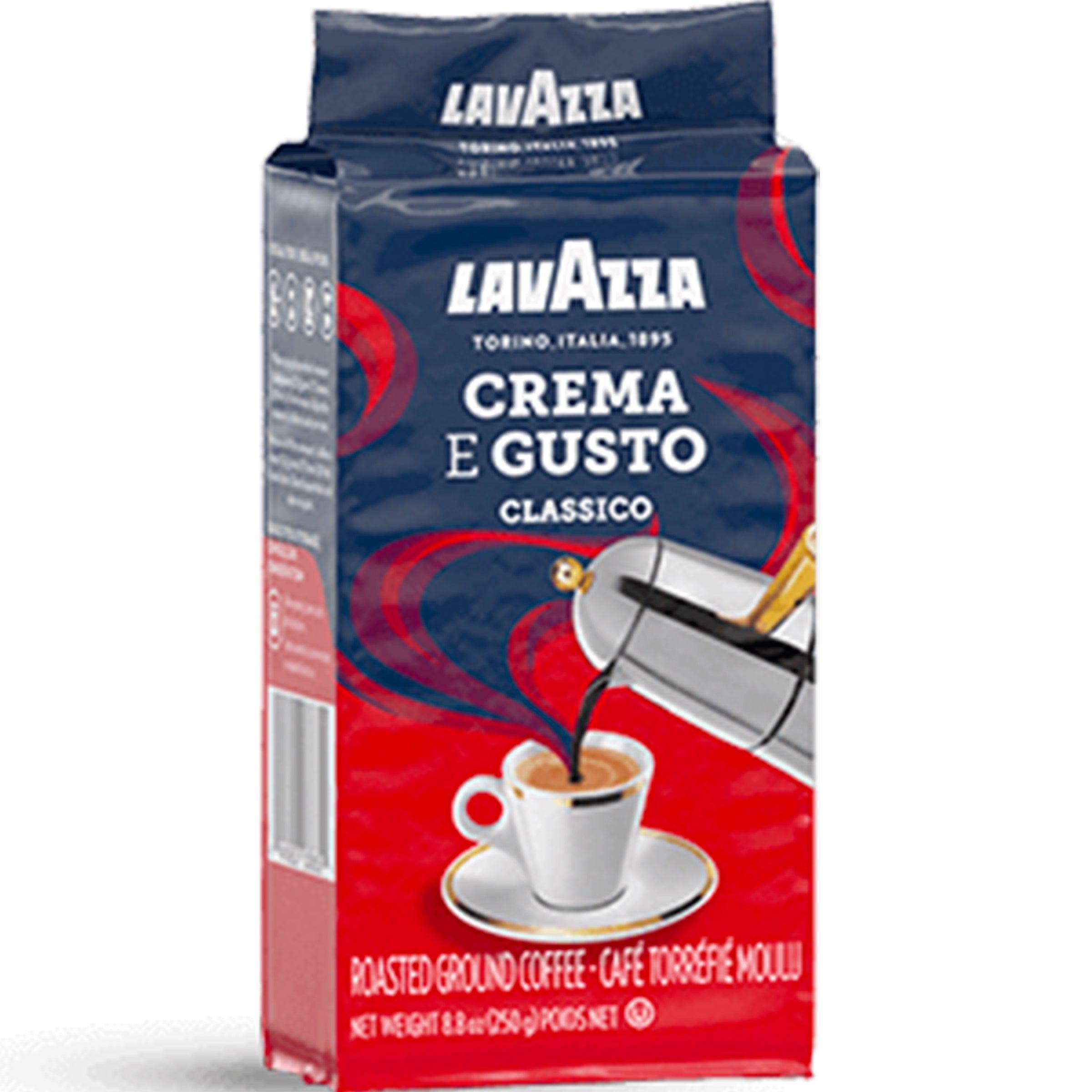 LAVAZZA CREMA E GUSTO RICCO COFFEE 250GM - Nazar Jan's Supermarket