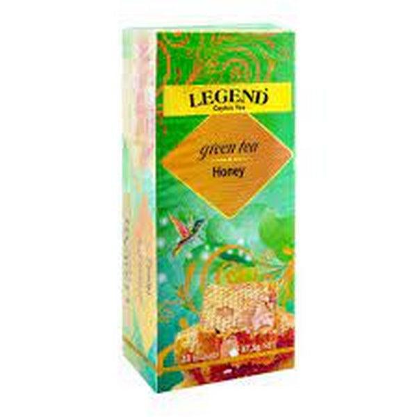 LEGEND HONEY GREEN TEA BAGS 25PCS - Nazar Jan's Supermarket