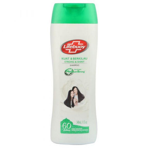 LIFEBUOY STRONG & SHINY SHAMPOO 340ML IMP - Nazar Jan's Supermarket