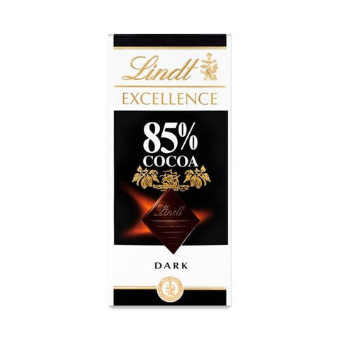 LINDT EXCELLENCE COCOA DARK 85% 100GM - Nazar Jan's Supermarket