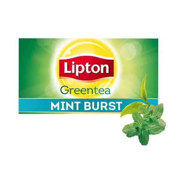 LIPTON GREEN TEA BAG MINT BRUST 25PCS - Nazar Jan's Supermarket