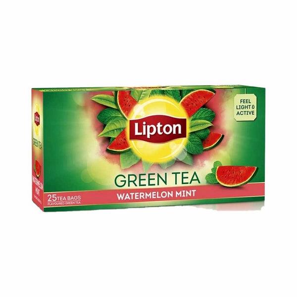 LIPTON WATERMELON MINT GREEN TEA BAG 25PCS - Nazar Jan's Supermarket
