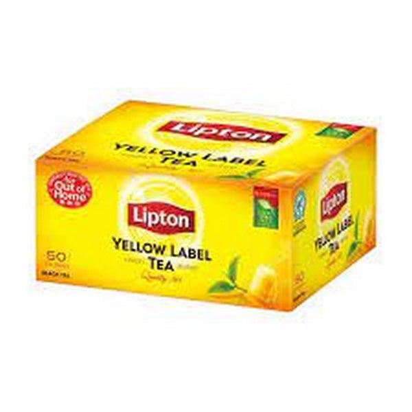 LIPTON YELLOW LABEL TEA 50PCS - Nazar Jan's Supermarket