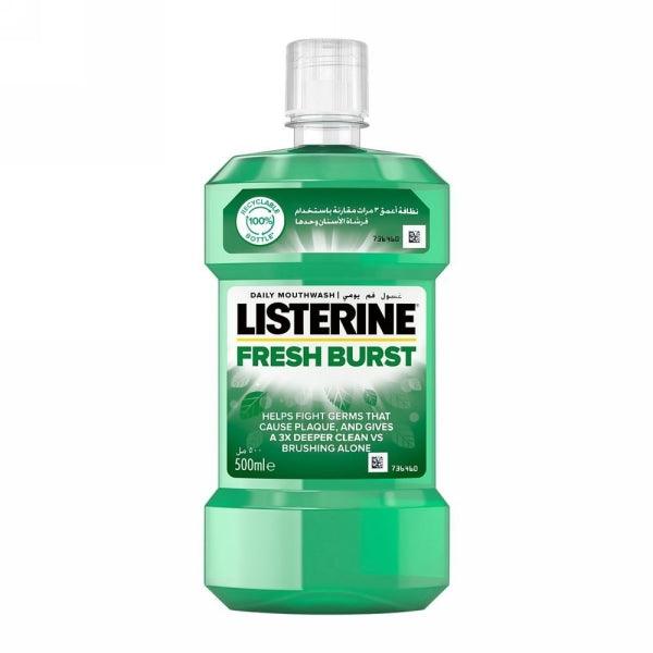 LISTERINE FRESH BURST M/W 500ML - Nazar Jan's Supermarket