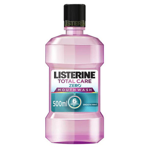 LISTERINE TOTAL CARE SMOOTH MINT M/W 500ML - Nazar Jan's Supermarket