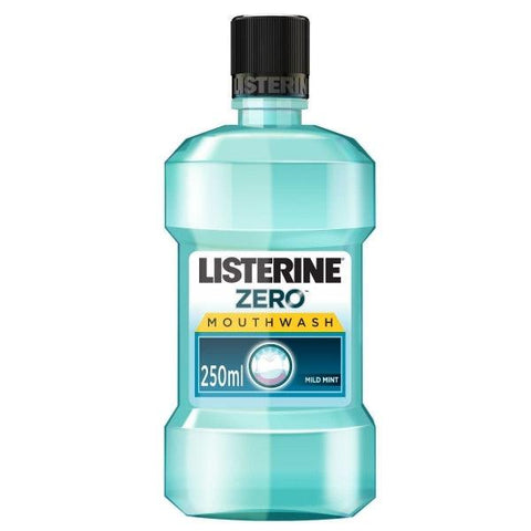 LISTERINE ZERO MOUTH WASH 250ML - Nazar Jan's Supermarket