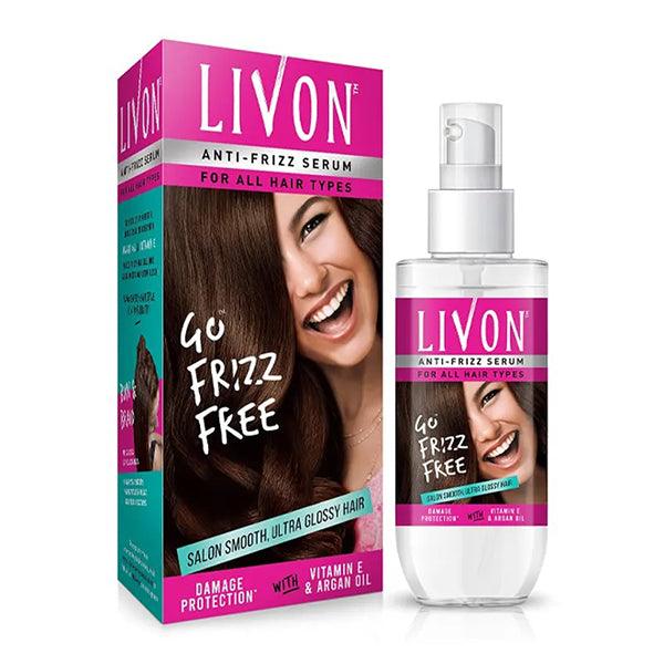 LIVON ANTI FRIZZ SERUM WITH ARGAN OIL 100ML - Nazar Jan's Supermarket