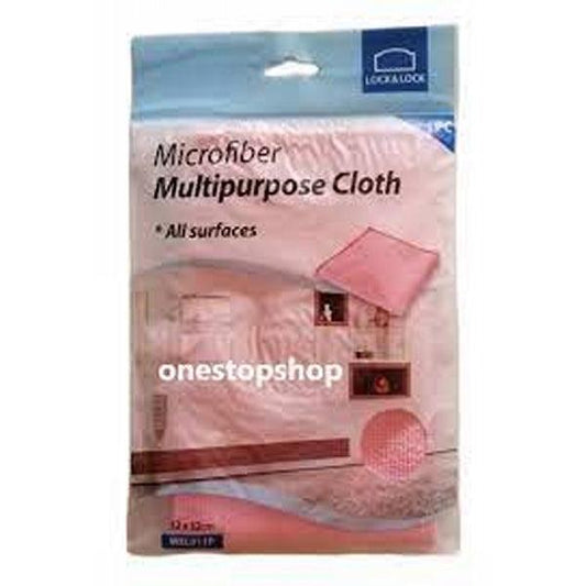LOCK&LOCK MICROFIBER MULTIPURPOSE CLOTH ALL SURFACES 32 32CM WEL011P - Nazar Jan's Supermarket