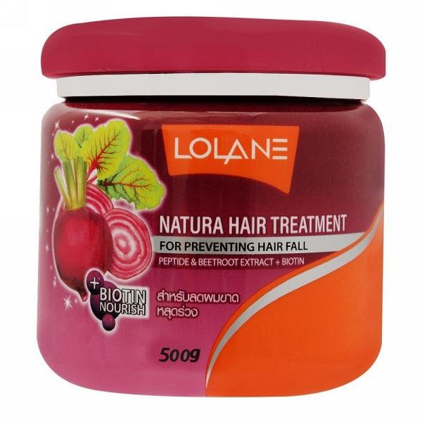 LOLANE NATURA HAIR TREATMEANT PREVENTING HAIR FALL 500GM - Nazar Jan's Supermarket