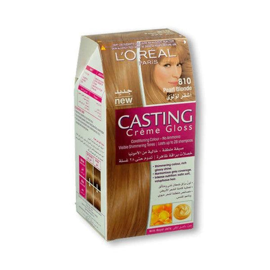 LOREAL CASTING HAIR COLOR ASHY BLONDE CG 810 - Nazar Jan's Supermarket