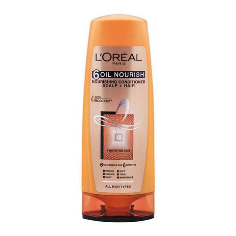 LOREAL ELVIVE 6 OIL NOURISHING CONDITIONER 175ML - Nazar Jan's Supermarket