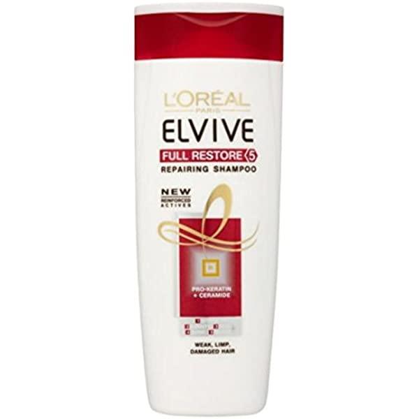 LOREAL ELVIVE FULL RESTORE 5 REPAIRING SHAMPOO 400ML - Nazar Jan's Supermarket