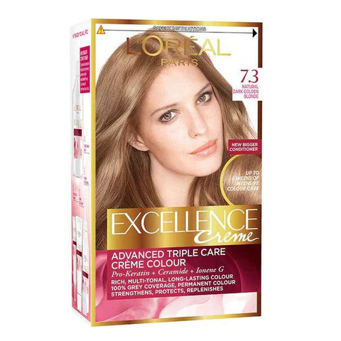 LOREAL EXCELLENCE DARK GOLDEN BLONDE 7.3 - Nazar Jan's Supermarket